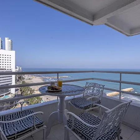 Bocagrande Pelican - Con Vista Al Mar Apartamento