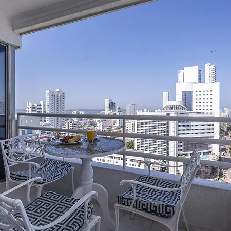 Bocagrande Pelican - Con Vista Al Mar Apartamento Cartagena